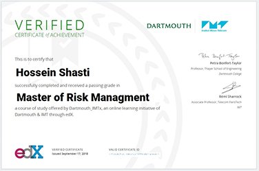 risk management cert